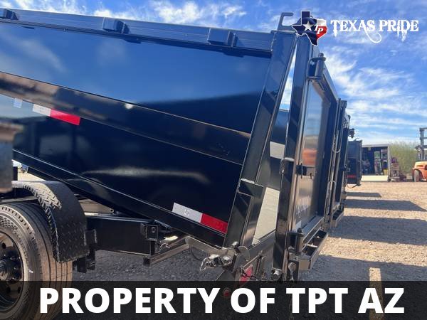 2025 Texas Pride 7x16x3 18k Gooseneck Dump Trailer
