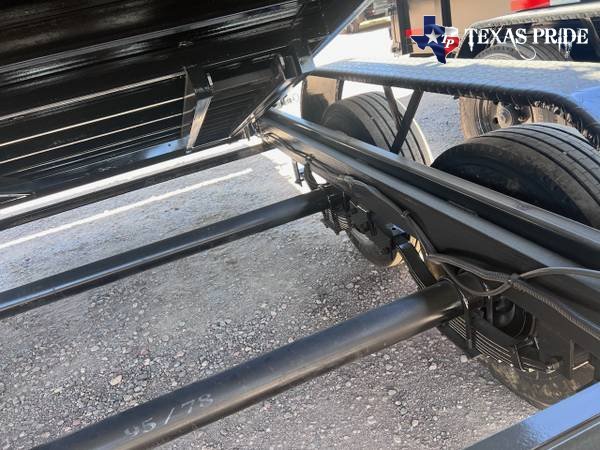 Texas Pride 7x16x3 18k Gooseneck Dump Trailer