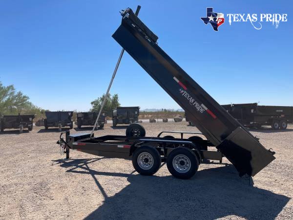 7X16X2 14K Bumper Pull Dump Trailer $10,095