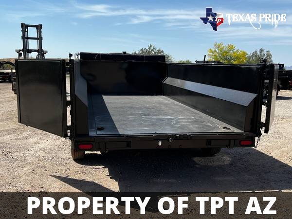 2025 Texas Pride 7X16X2 16K Gooseneck Dump Trailer