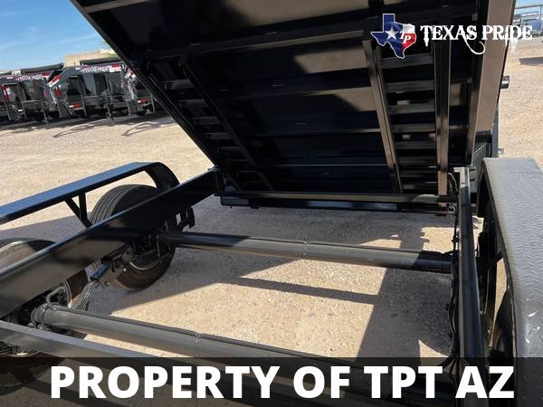 2025 Texas Pride 7X16X2 16K Gooseneck Dump Trailer