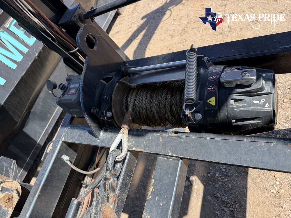 2021 Texas Pride 7x14 16k Gooseneck Roll Off Trailer