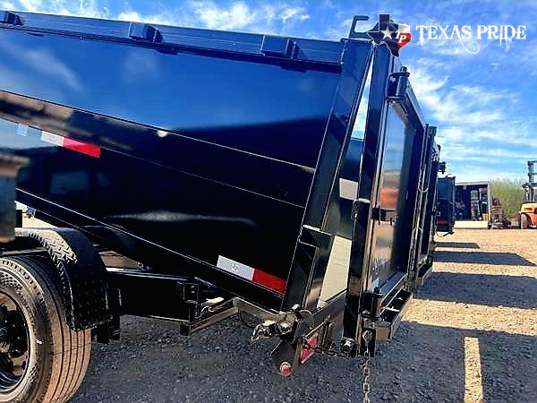 2026 Texas Pride 7x16x3 20k Gooseneck Dump Trailer