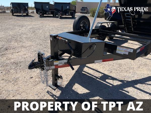 2025 7x14x3 14K GVWR TEXAS PRIDE DUMP TRAILER BP