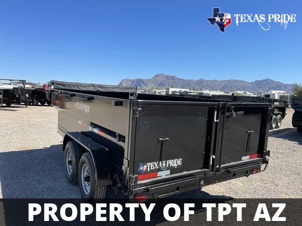 2025 7x14x4 14K BP Pride Trailers Dump Special $250/mo* - $10,495