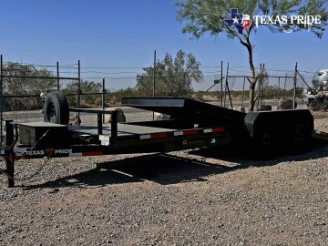 2026 Texas Pride 7x21/ 7x(17+4) Equipment/ Tilt Bed/ Car Hauler Trailer