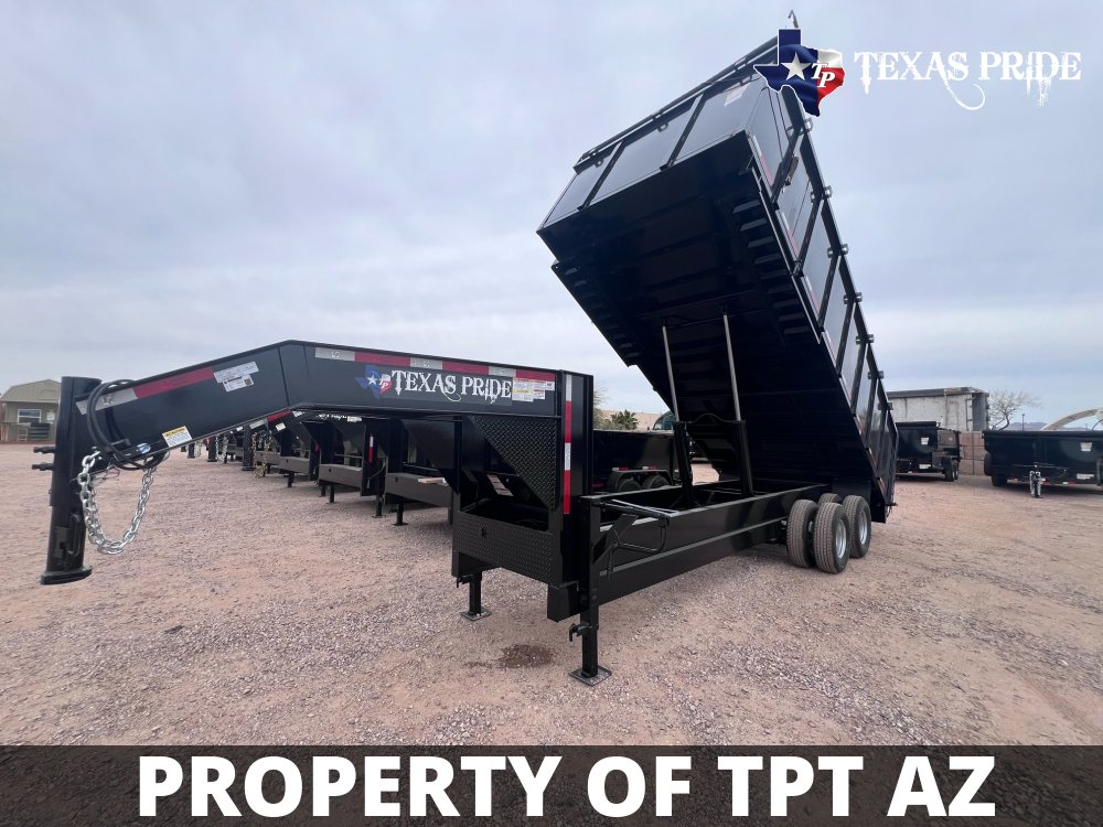 8x20x4 22k Gooseneck Dump Trailer