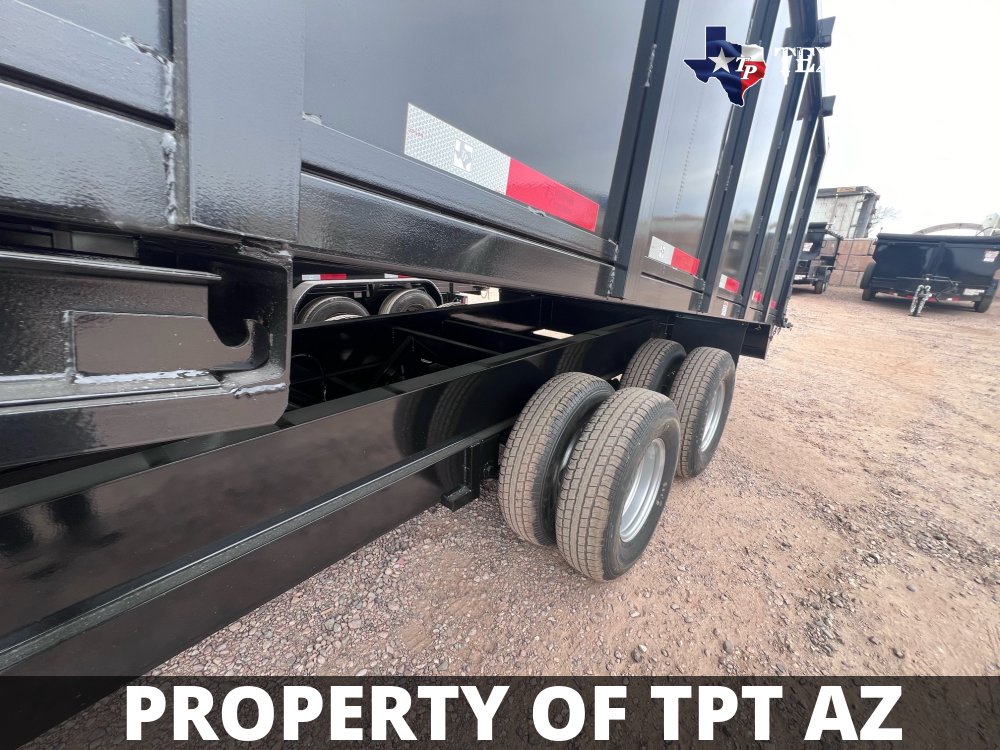 8x20x4 22k Gooseneck Dump Trailer