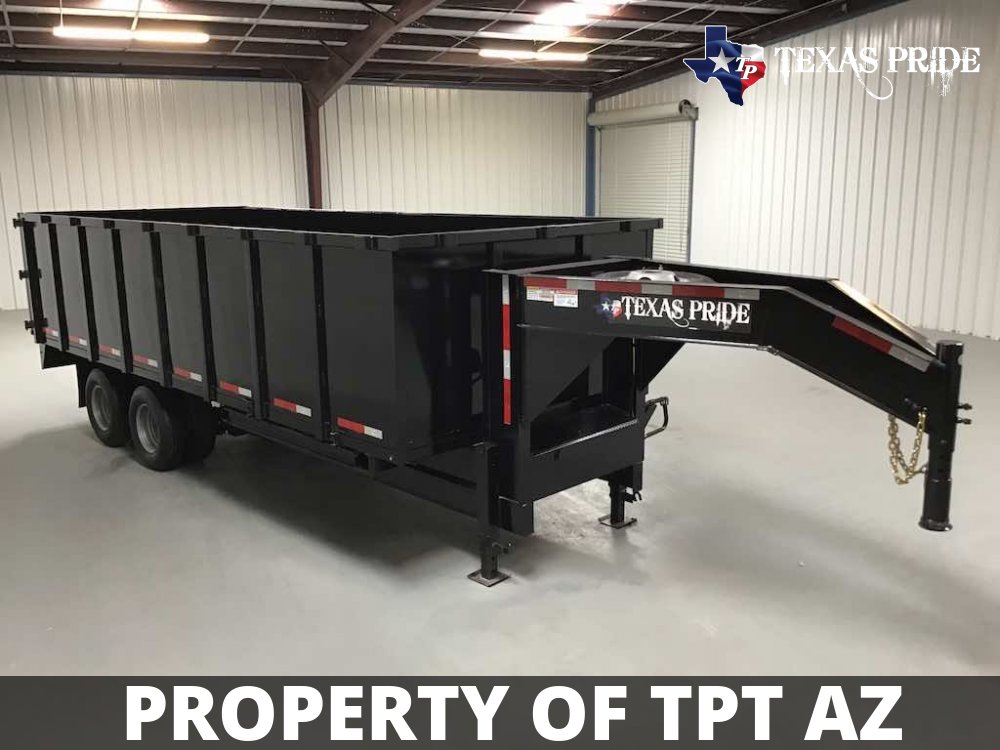 8x20x4 22k Gooseneck Dump Trailer