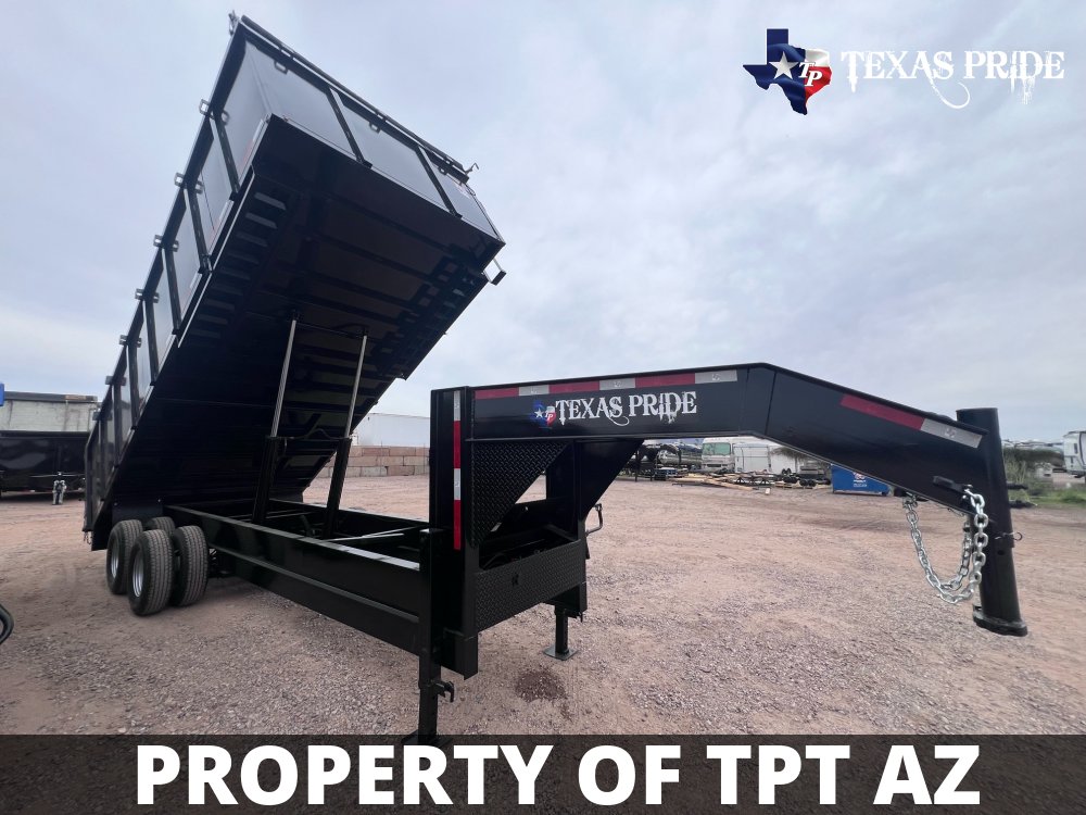 8x20x4 22k Gooseneck Dump Trailer