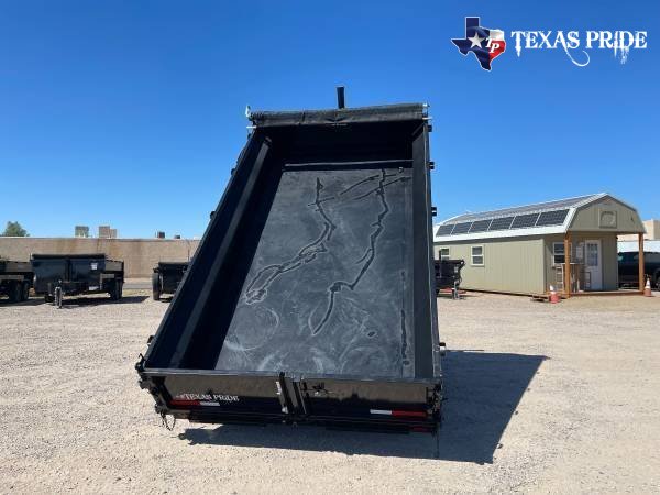 2025 Texas Pride 7X14X2 14K Bumper Pull Dump Trailer