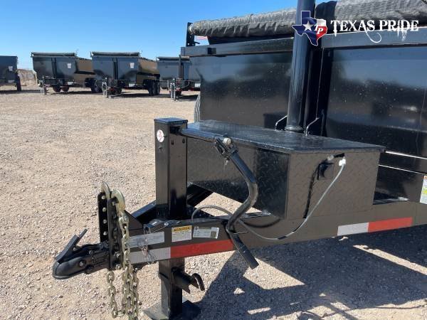 2025 7x12x2 14K GVWR BP TEXAS PRIDE TRAILERS