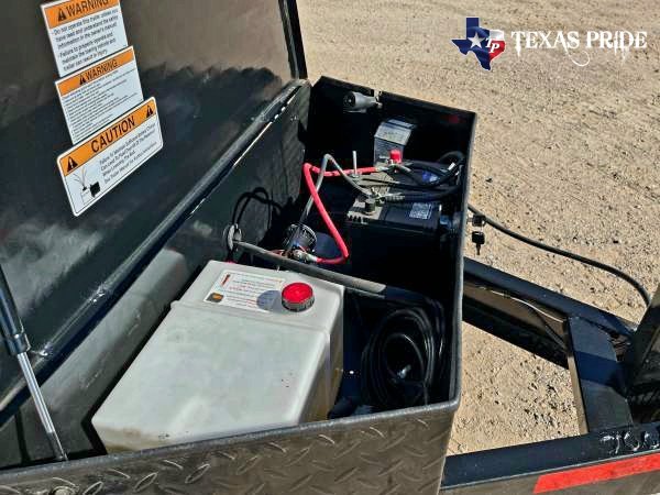 2025 Texas Pride 7x16x2 14K Bumper Pull Dump Trailer