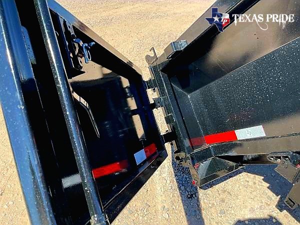 2025 Texas Pride 7x16x2 14K Bumper Pull Dump Trailer