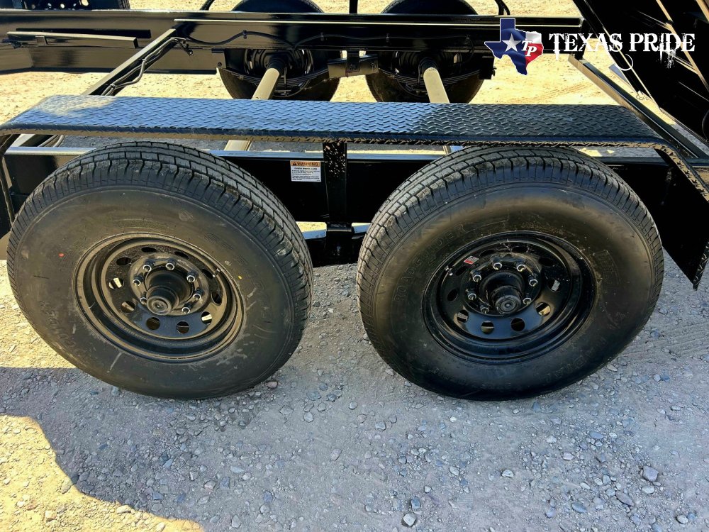 2026 7x16x3 16K Bumper Pull Dump Trailer Texas Pride