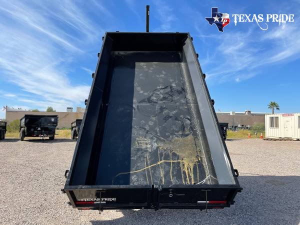 2025 Texas Pride 7x16x2 16k Gooseneck Dump Trailer