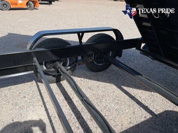 2025 Texas Pride 7x16x2 16k Gooseneck Dump Trailer