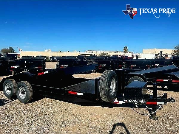 2026 Texas Pride 8.5x21/ 8.5x(17+4) Bumper Pull Tilt Bed/ Equipment/ Car Hauler Trailer