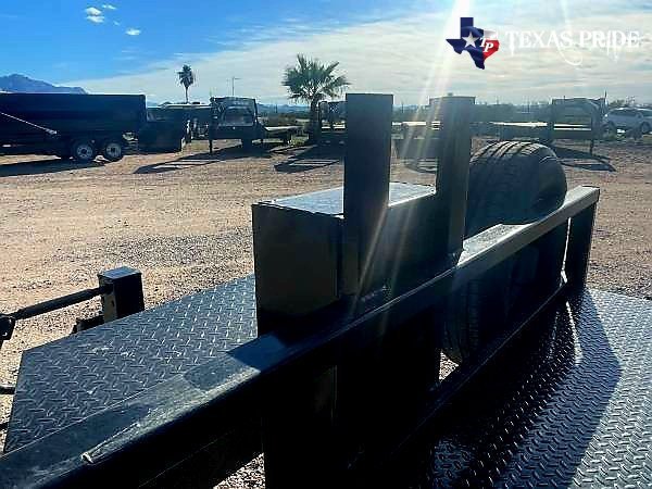 2026 Texas Pride 8.5x21/ 8.5x(17+4) Bumper Pull Tilt Bed/ Equipment/ Car Hauler Trailer