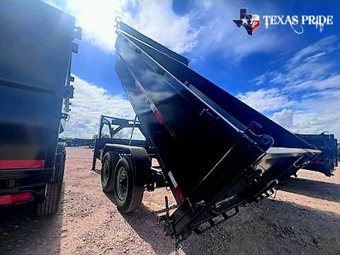 2025 Texas Pride 7x14x3 14k Gooseneck Dump Trailer