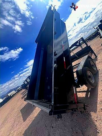 2025 Texas Pride 7x14x3 14k Gooseneck Dump Trailer