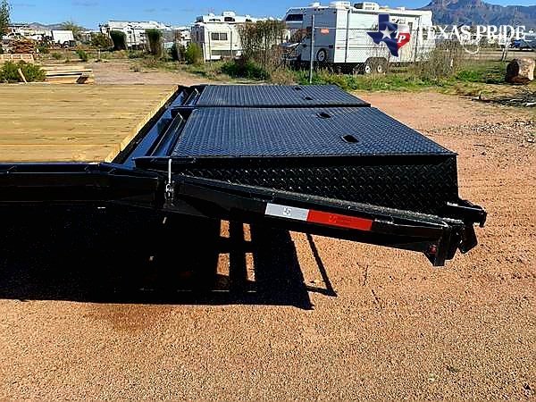 Texas Pride 8.5x35+5 26k Gooseneck Equipment/ Flatbed Trailer