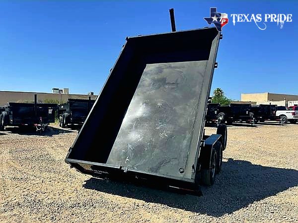 Texas Pride 7X12X2 14K Bumper Pull Dump Trailer