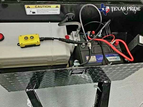 Texas Pride 7X12X2 14K Bumper Pull Dump Trailer