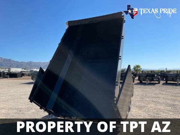 2023 7x12x4 14K BP Dump TEXAS PRIDE TRAILERS Special