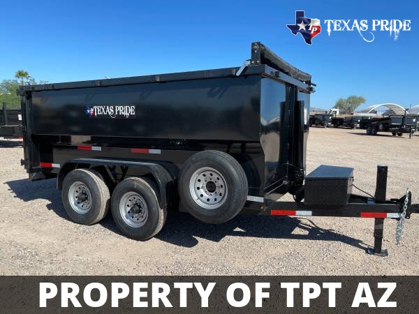 2023 7x12x4 14K BP Dump TEXAS PRIDE TRAILERS Special