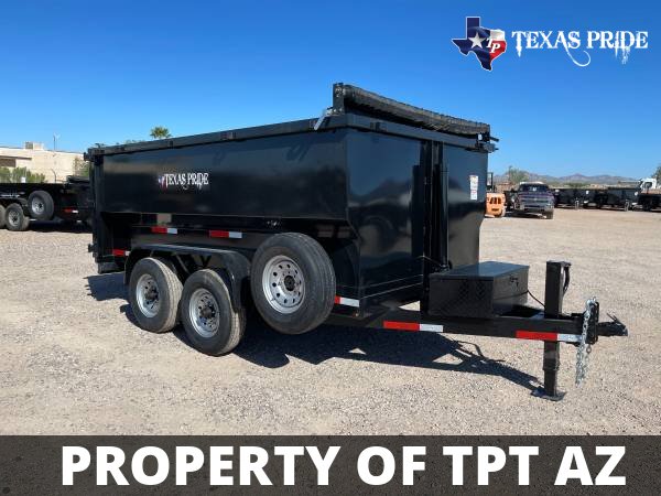 2023 7x12x4 14K BP Dump TEXAS PRIDE TRAILERS Special