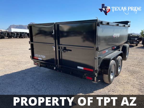 2023 7x12x4 14K BP Dump TEXAS PRIDE TRAILERS Special