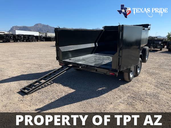 2023 7x12x4 14K BP Dump TEXAS PRIDE TRAILERS Special