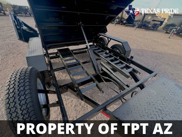 2024 6x10x2 7k Bumper Pull Texas Pride Trailers of Arizona Dump