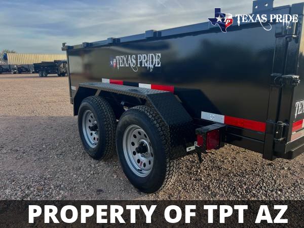 2024 6x10x2 7k Bumper Pull Texas Pride Trailers of Arizona Dump