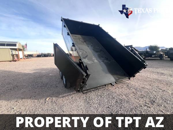 2024 6x10x2 7k Bumper Pull Texas Pride Trailers of Arizona Dump