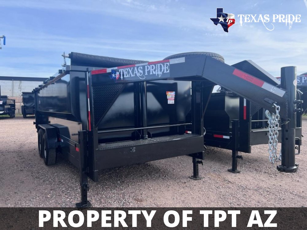 7x16x4 16k Gooseneck Trailer Texas Pride