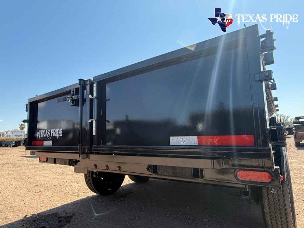2025 Texas Pride 7x14x2 20K Bumper Pull Dump Trailer