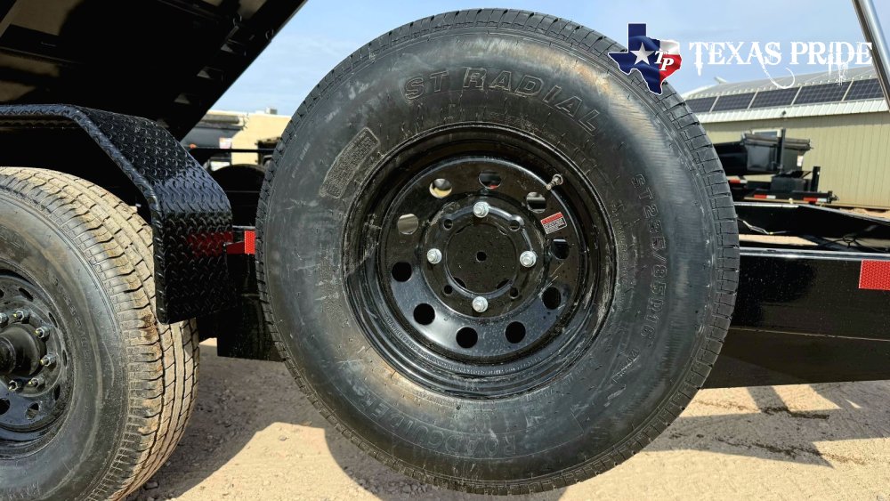 2026 7x14x4 14k Bumper Pull Dump Trailer Texas Pride