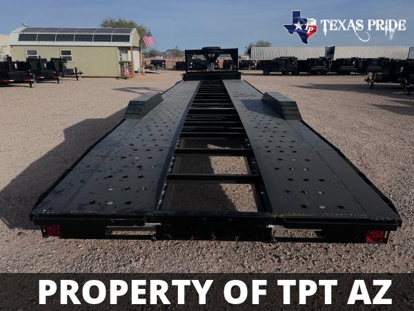 8.5x30+6 16K GN 2 CAR HAULER Texas Pride Trailer