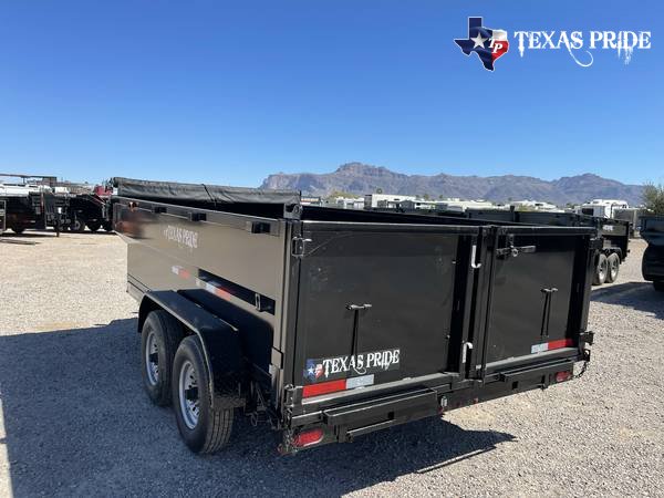 2025 Texas Pride 7x14x4 16k Bumper Pull Dump Trailer