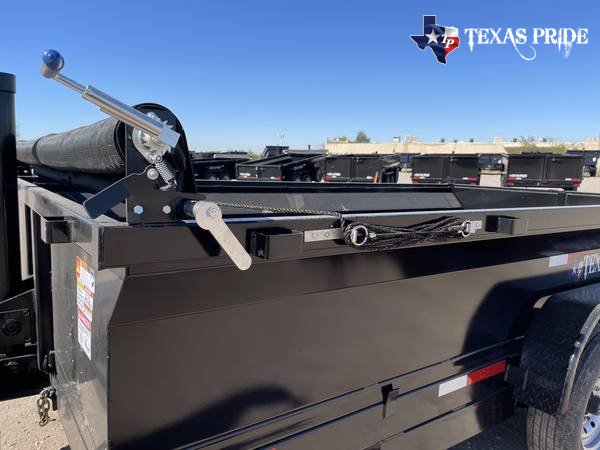 2025 Texas Pride 7x14x4 16k Bumper Pull Dump Trailer