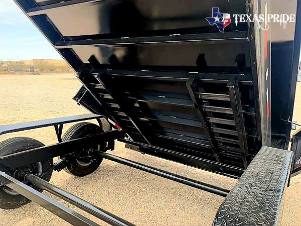 2025 Texas Pride 7X14X3 14K Bumper Pull Dump Trailer