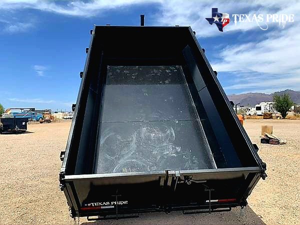 2025 Texas Pride 7X14X3 14K Bumper Pull Dump Trailer