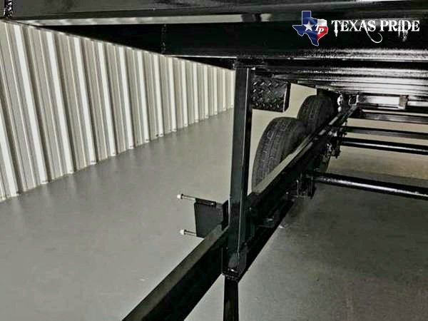 2025 Texas Pride 7X14X3 14K Bumper Pull Dump Trailer