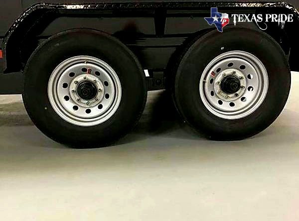 2025 Texas Pride 7X14X3 14K Bumper Pull Dump Trailer