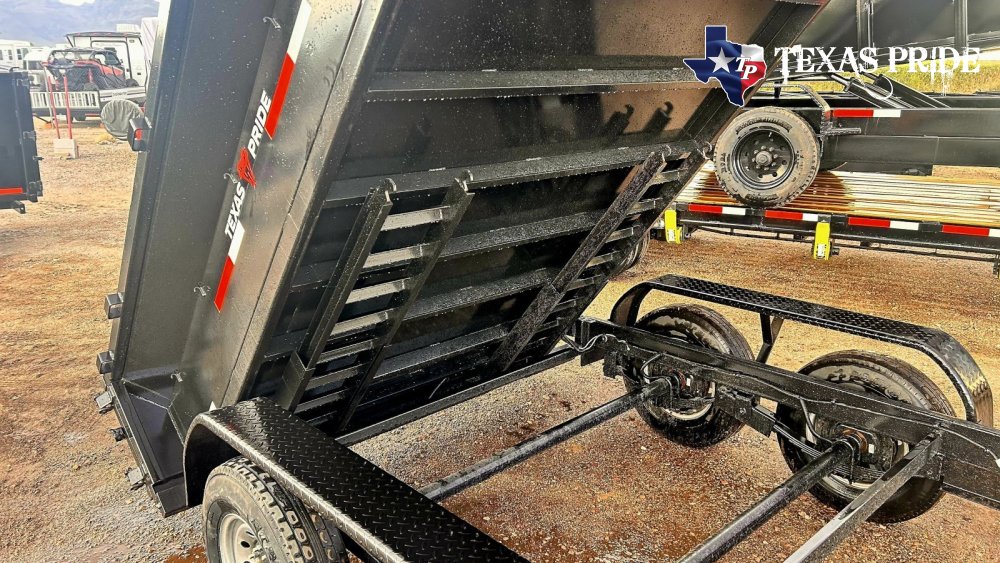 2026 Texas Pride 7X12X2 14K Bumper Pull Dump Trailer