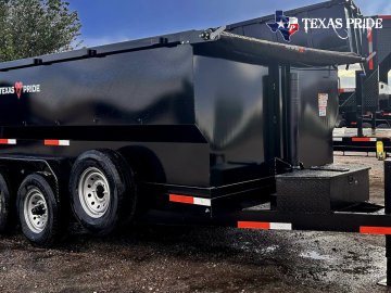 2026 Texas Pride 7x14x4 14k Bumper Pull Dump Trailer