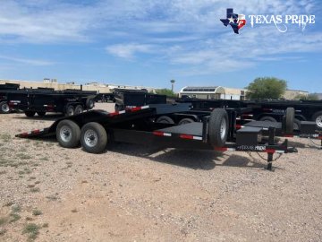 2025 Texas Pride 8.5x21 16k Bumper Pull Tilt Bed Trailer