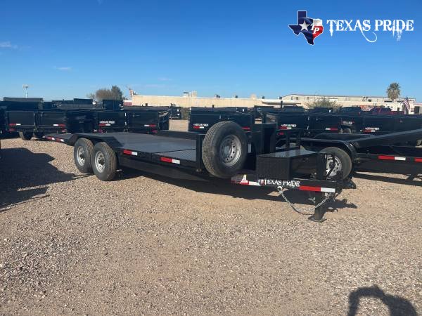 2025 Texas Pride 8.5x21 16k Bumper Pull Tilt Bed Trailer